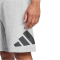 adidas Essentials Big Logo French Terry Sweatshorts Herren JE8957 - medium grey heather/black S