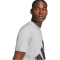 adidas Essentials Big Logo T-Shirt Herren JE8948 - medium grey heather/black XS