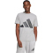 adidas Essentials Big Logo T-Shirt Herren JE8948 - medium grey heather/black S