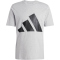 adidas Essentials Big Logo T-Shirt Herren JE8948 - medium grey heather/black M