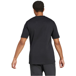 adidas Essentials Big Logo T-Shirt Herren JE8945 - black/white M