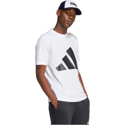 adidas Essentials Big Logo T-Shirt Herren JE8943 - white/black S