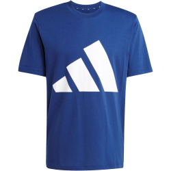 adidas Essentials Big Logo T-Shirt Herren JE8940 - dark blue/white M