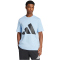 adidas Essentials Big Logo T-Shirt Herren JE8937 - glow blue/black M