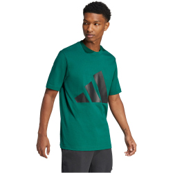 adidas Essentials Big Logo T-Shirt Herren JE8932 - collegiate green/black M