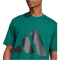adidas Essentials Big Logo T-Shirt Herren JE8932 - collegiate green/black M