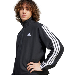 adidas Basic 3-Streifen Woven Trainingsanzug Herren JI8849 - black S