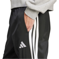 adidas 3-Streifen Tricot Regular Tapered Trainingshose Herren JI8809 - black/white XXL
