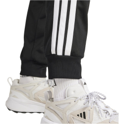 adidas 3-Streifen Tricot Regular Tapered Trainingshose Herren JI8809 - black/white XXL