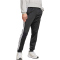 adidas 3-Streifen Tricot Regular Tapered Trainingshose Herren JI8809 - black/white XXL