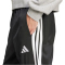 adidas 3-Streifen Tricot Regular Tapered Trainingshose Herren JI8809 - black/white XXL