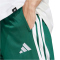 adidas 3-Streifen Tricot Regular Fit Open Hem Trainingshose Herren JI8806 - collegiate green XS