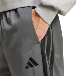 adidas 3-Streifen Tricot Regular Fit Open Hem Trainingshose Herren JI8804 - grey six M