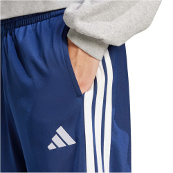 adidas 3-Streifen Tricot Regular Fit Open Hem Trainingshose Herren JI8803 - dark blue M