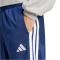 adidas 3-Streifen Tricot Regular Fit Open Hem Trainingshose Herren JI8803 - dark blue M