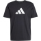 adidas Future Icons 3-Streifen Logo T-Shirt Herren JI8770 - black XS