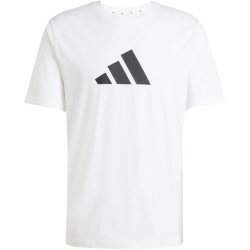 adidas Future Icons 3-Streifen Logo T-Shirt Herren JD4913 - white M