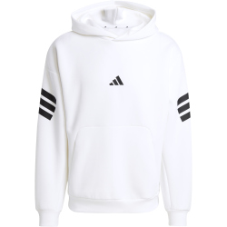 adidas Future Icons 3-Streifen Hoodie Herren JD4859 - white XS