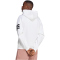 adidas Future Icons 3-Streifen Hoodie Herren JD4859 - white XS