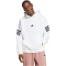 adidas Future Icons 3-Streifen Hoodie Herren JD4859 - white XS