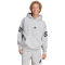 adidas Future Icons 3-Streifen Hoodie Herren JD4847 - medium grey heather S