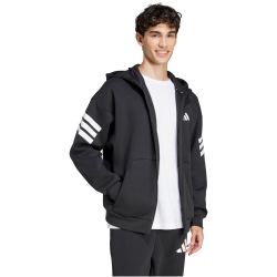 adidas Future Icons 3-Streifen Sweatjacke Herren JD4827 - black XXL