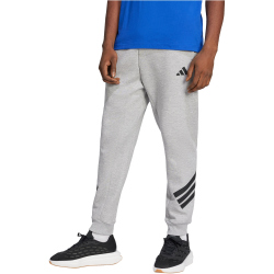 adidas Future Icons 3-Streifen Trainingshose Herren JD4867 - medium grey heather M