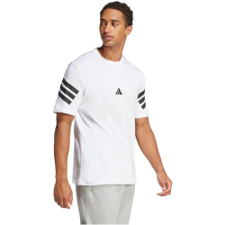 adidas Future Icons 3-Streifen T-Shirt Herren JD4880 - white S