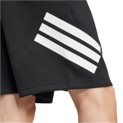 adidas Future Icons 3-Streifen Sweatshorts Herren JD4884 - black S