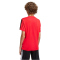 adidas Train Essentials 3-Streifen T-Shirt Jungen JJ1034 - pure ruby/black 128