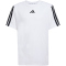adidas Train Essentials 3-Streifen T-Shirt Jungen JJ1033 - white/black 164