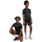 adidas Train Essentials 3-Streifen T-Shirt + Shorts Set Kinder JJ1029 - black/white 128