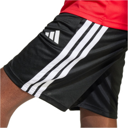 adidas Train Essentials 3-Streifen T-Shirt + Shorts Set Kinder JJ1028 - pure ruby/black 128