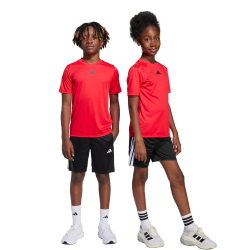 adidas Train Essentials 3-Streifen T-Shirt + Shorts Set...