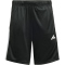 adidas Train Essentials 3-Streifen T-Shirt + Shorts Set Kinder JJ1028 - pure ruby/black 140