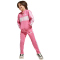 adidas Seasonal Essentials Tiberio 3-Streifen Tricot Trainingsanzug Kinder JI6208 - pink fusion/white/clear pink 104