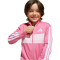 adidas Seasonal Essentials Tiberio 3-Streifen Tricot Trainingsanzug Kinder JI6208 - pink fusion/white/clear pink 104