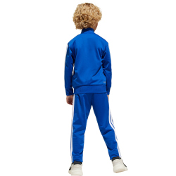 adidas Seasonal Essentials Tiberio 3-Streifen Tricot Trainingsanzug Kinder JC7512 - team royal blue/white/glow blue 128