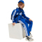 adidas Seasonal Essentials Tiberio 3-Streifen Tricot Trainingsanzug Kinder JC7512 - team royal blue/white/glow blue 128