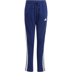 adidas Seasonal Essentials Tiberio 3-Streifen Fleece Jogginganzug Kinder JI6209 - team royal blue/white/glow blue 128