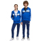 adidas Seasonal Essentials Tiberio 3-Streifen Fleece Jogginganzug Kinder JI6209 - team royal blue/white/glow blue 128