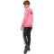 adidas Seasonal Essentials Tiberio 3-Streifen Fleece Jogginganzug Kinder JC7521 - pink fusion/white/clear pink 152