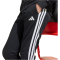 adidas Seasonal Essentials Tiberio 3-Streifen Fleece Jogginganzug Kinder JC7520 - black/white/grey two 128