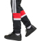 adidas Seasonal Essentials Tiberio 3-Streifen Jogginghose Kinder JC7485 - black/white/pure ruby 140