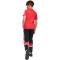 adidas Seasonal Essentials Tiberio 3-Streifen Jogginghose Kinder JC7485 - black/white/pure ruby 176
