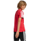 adidas Seasonal Essentials Tiberio 3-Streifen T-Shirt Kinder JI6213 - pure ruby/white 164
