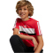 adidas Seasonal Essentials Tiberio 3-Streifen T-Shirt Kinder JI6213 - pure ruby/white 164