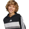 adidas Seasonal Essentials Tiberio 3-Streifen Hoodie Kinder JC7480 - black/white/grey two 152