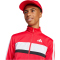 adidas Seasonal Essentials Tiberio 3-Streifen Tricot Trainingsanzug Kinder JI6214 - pure ruby/white 128