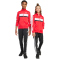 adidas Seasonal Essentials Tiberio 3-Streifen Tricot Trainingsanzug Kinder JI6214 - pure ruby/white 128